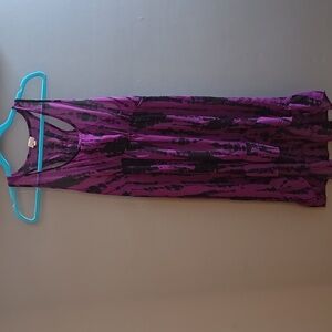 Exhilaration Shear Tie Dye Swimsuit Coverup